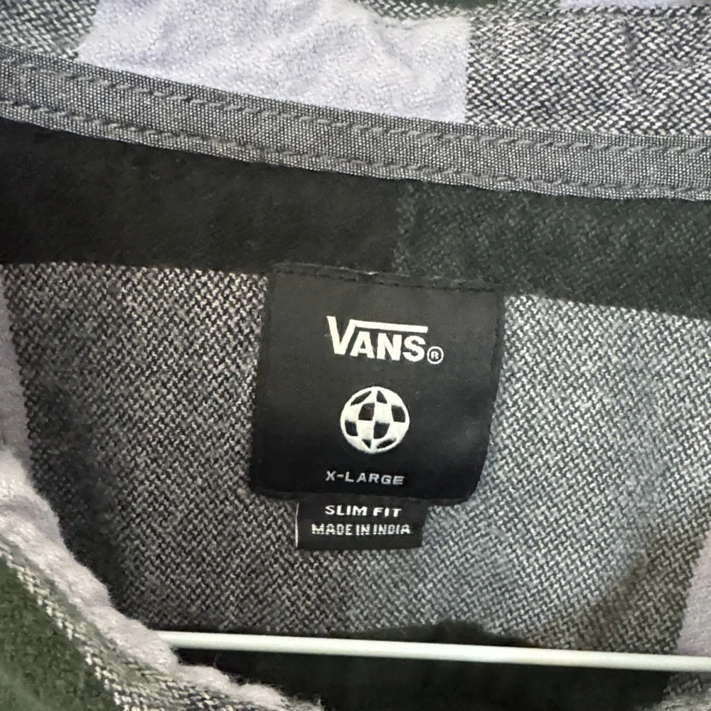 Vans Gray and Black Checkered Shirt - Picture 2 of 3